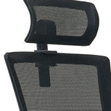 Swivel High Back Ergonomic Black Adjustable Office Chair Image - 4