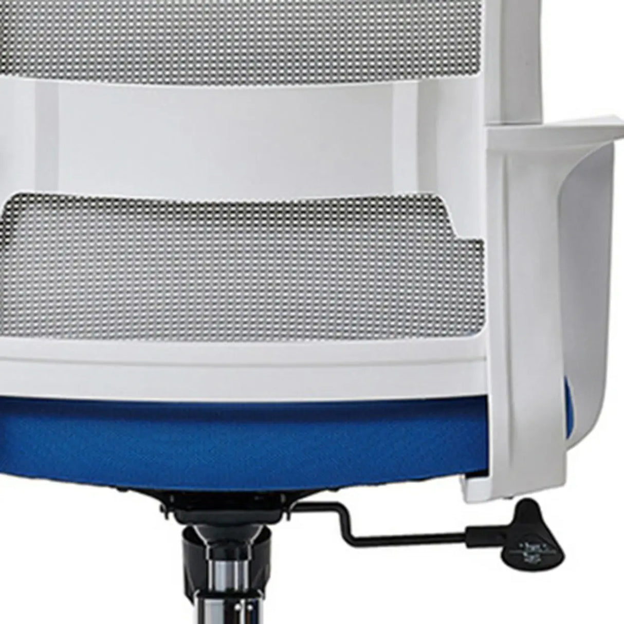 Swivel High Back Ergonomic Black Adjustable Office Chair Image - 6
