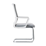 Swivel High Back Ergonomic Black Adjustable Office Chair Image - 8