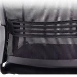 Swivel Mesh Ergonomic Home Comfy Small Office Black Chair Image - 12
