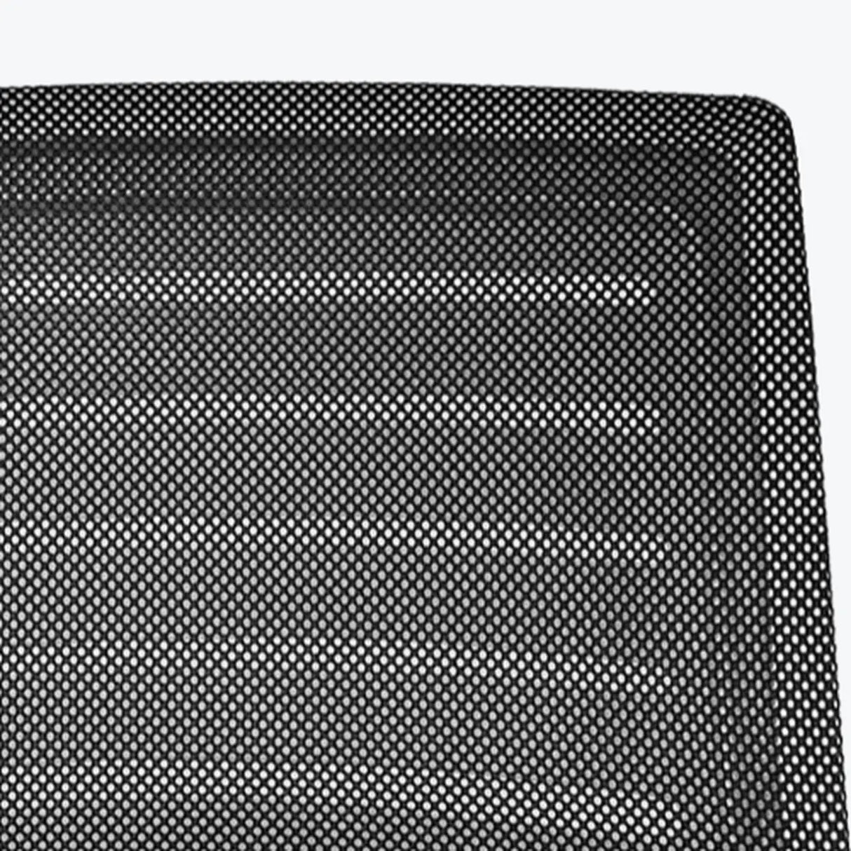 Swivel Mesh Ergonomic Home Comfy Small Office Black Chair Image - 18