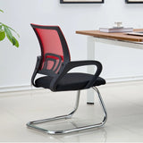 Swivel Mesh Ergonomic Home Comfy Small Office Black Chair Image - 9