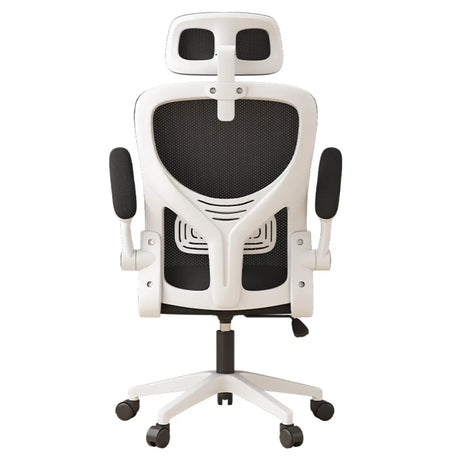 Swivel Mid-Back Ergonomic Mesh Office Chair with Wheels Image - 2