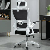 Swivel Modern Ergonomic Adjustable Arms Mesh Office Chair Image - 1