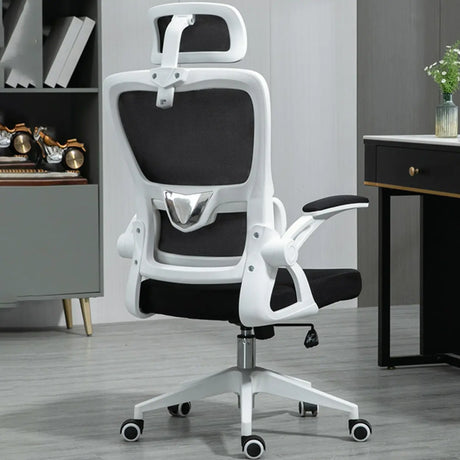 Swivel Modern Ergonomic Adjustable Arms Mesh Office Chair Image - 1