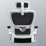 Swivel Modern Ergonomic Adjustable Arms Mesh Office Chair Image - 14
