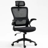 Swivel Modern Ergonomic Adjustable Arms Mesh Office Chair Image - 2