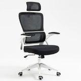 Swivel Modern Ergonomic Adjustable Arms Mesh Office Chair Image - 5