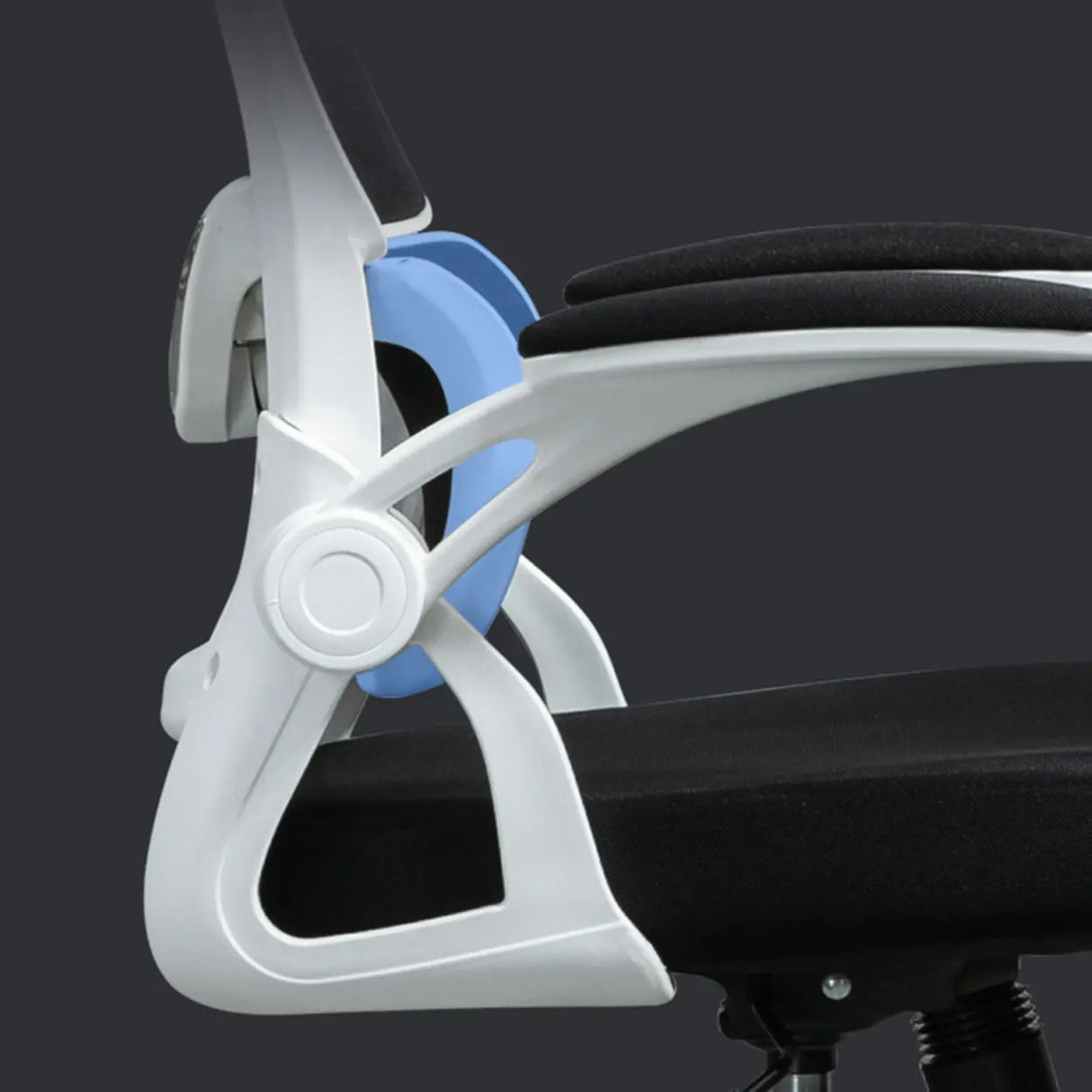 Swivel Modern Ergonomic Adjustable Arms Mesh Office Chair Image - 8