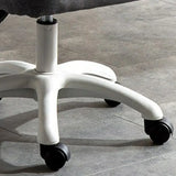 Swivel Tufted Upholstered Task Nylon Casters Office Chair Image - 15