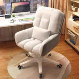 Swivel Upholstered Fabric Adjustable Task Office Chair Image - 4