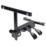 Swivel White Adjustable Ergonomic Leather Office Chair Image - 9