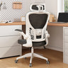 Swivel White Adjustable Home Ergonomic Mesh Office Chair Image - 9