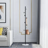 Syilish Gold Metal Tall Freestanding Hall Tree with Hooks Image - 8
