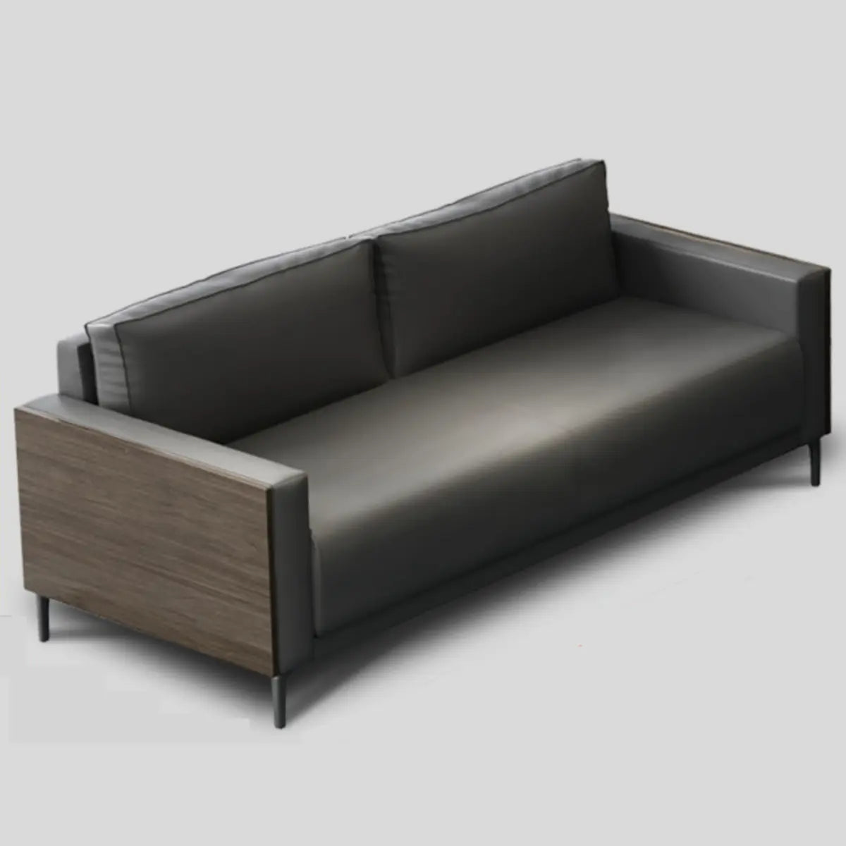 Tear Resistant Sewn Pillow Back Sofa Seating Group Image - 11