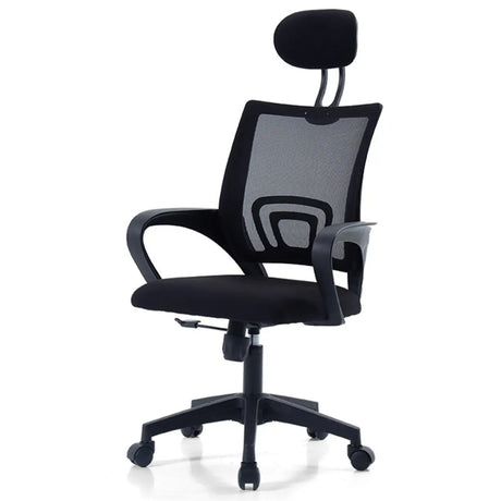Tilt Ergonomic Mesh Adjustable Office Chair with Headrest Image - 2