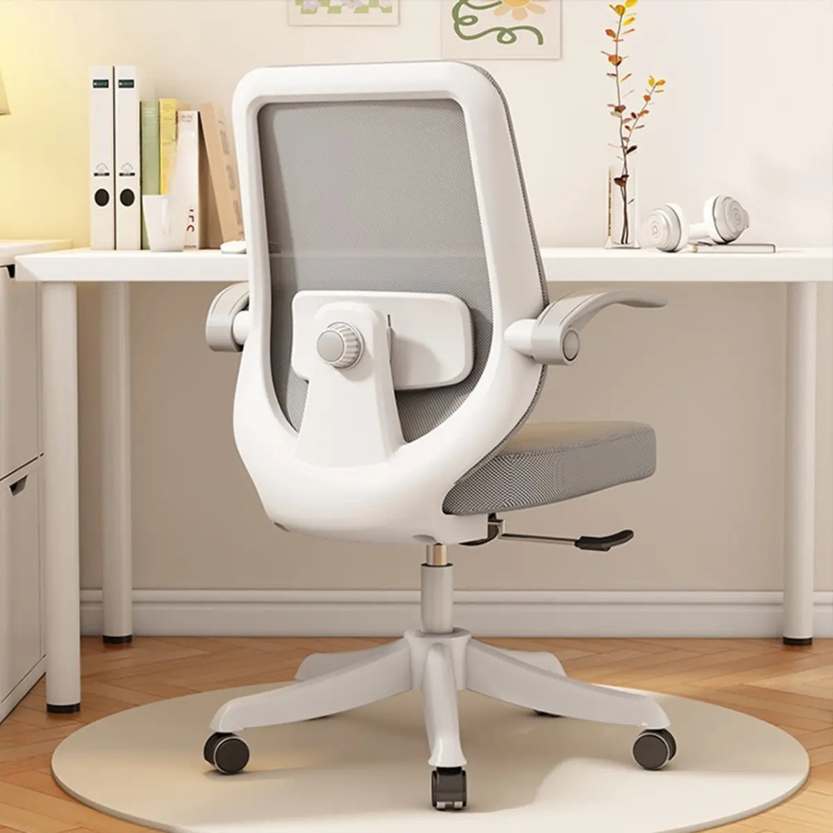 Tilt Ergonomic Mesh Office Chair with Lumbar Support Image - 3