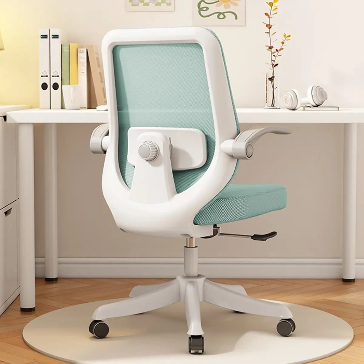 Tilt Ergonomic Mesh Office Chair with Lumbar Support Image - 7