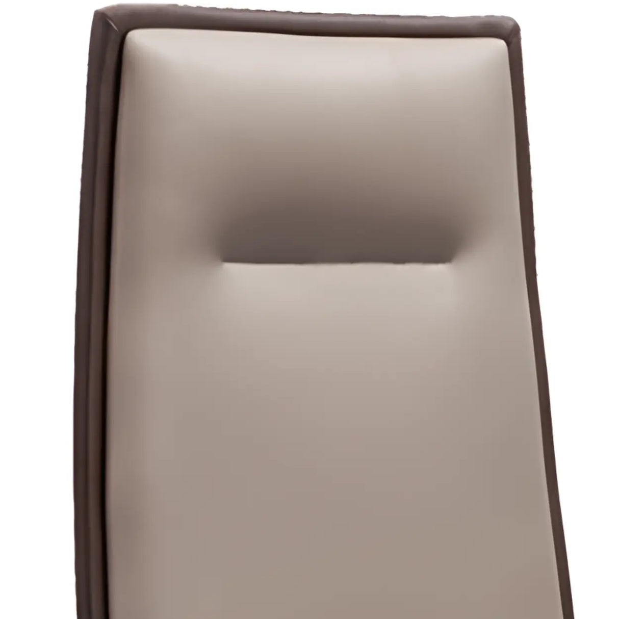 Tilt Ivory Swivel Adjustable Aluminum Leather Office Chair Image - 7