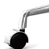 Tilt Ivory Swivel Adjustable Aluminum Leather Office Chair Image - 9