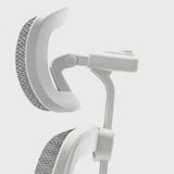 Tilt Mechanism Ergonomic Grey Adjustable Lumbar Office Chair Image - 8