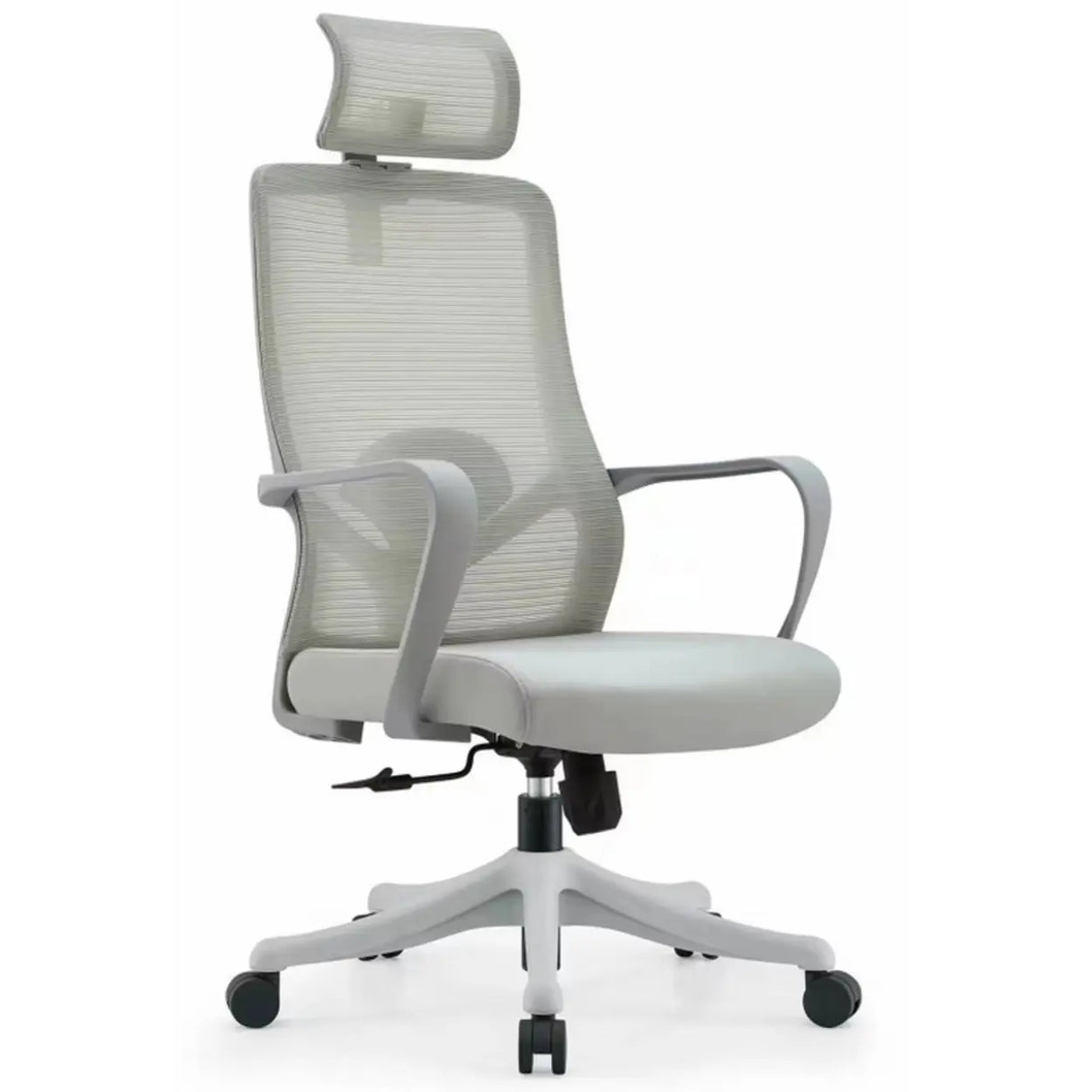 Tilt Mechanism Mesh Swivel Office Chair with Lumbar Support Image - 12