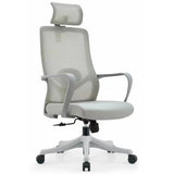 Tilt Mechanism Mesh Swivel Office Chair with Lumbar Support Image - 12