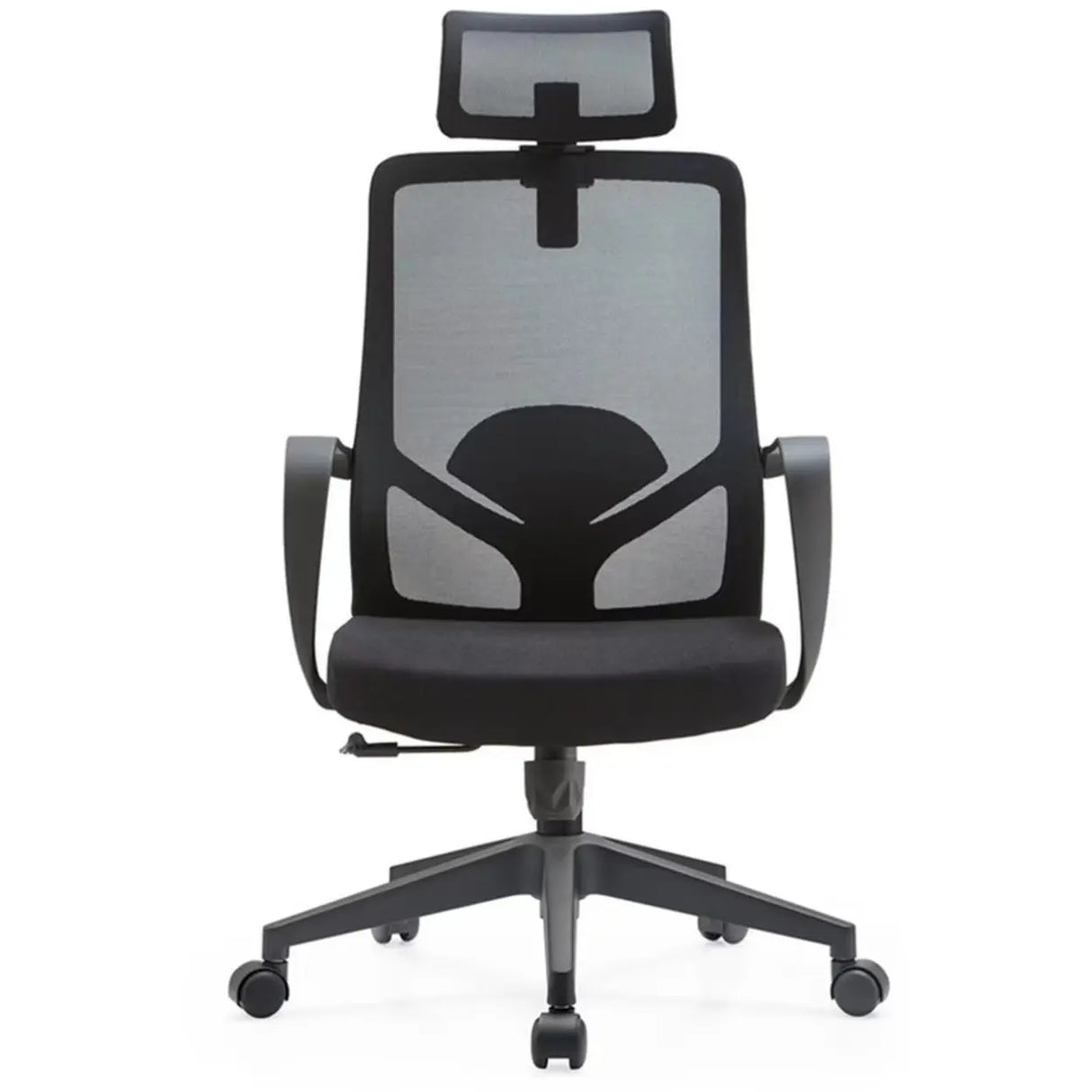 Tilt Mechanism Mesh Swivel Office Chair with Lumbar Support Image - 7