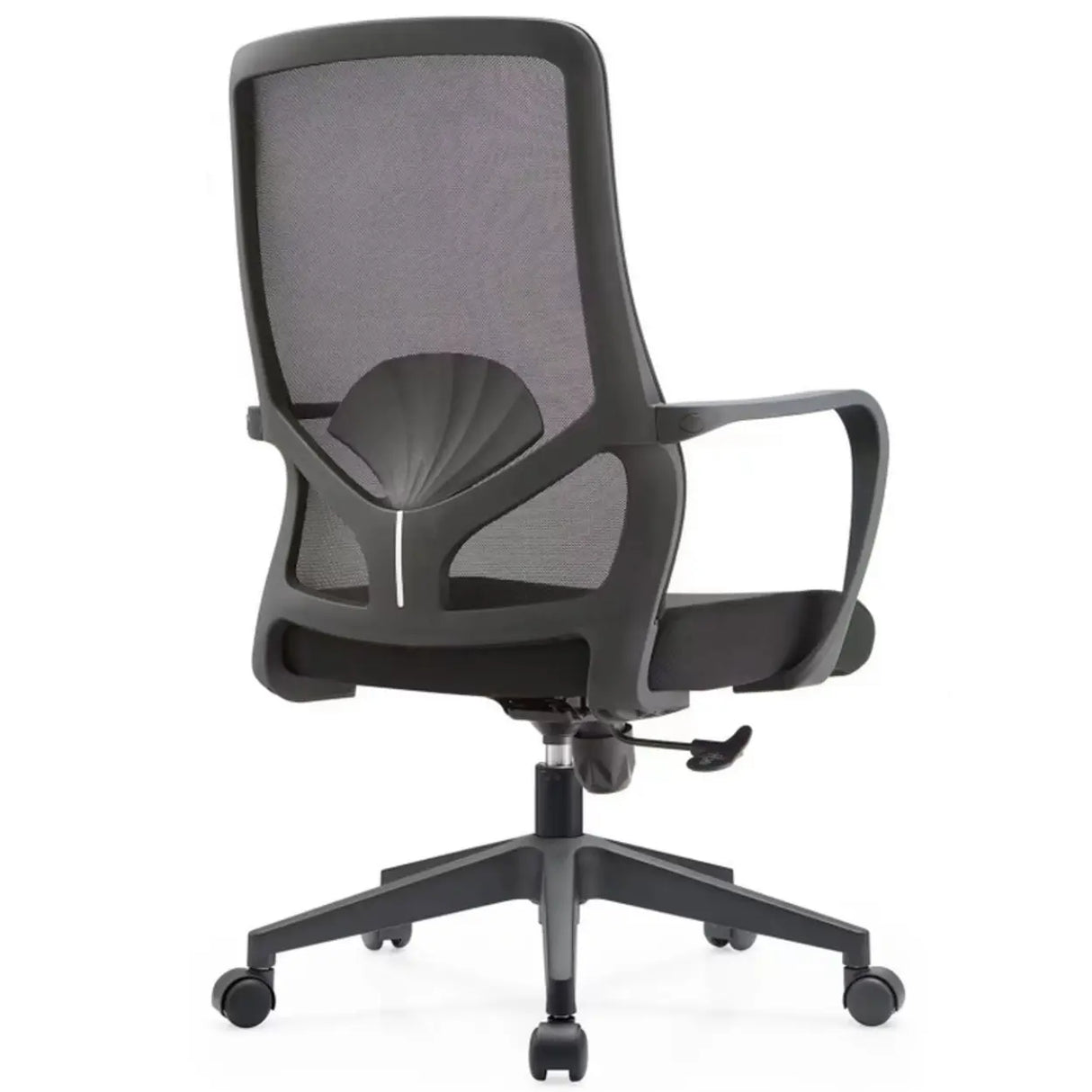 Tilt Mechanism Mesh Swivel Office Chair with Lumbar Support Image - 9