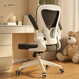 Tilt White Adjustable Ergonomic Mesh Nylon Office Chair Image - 18