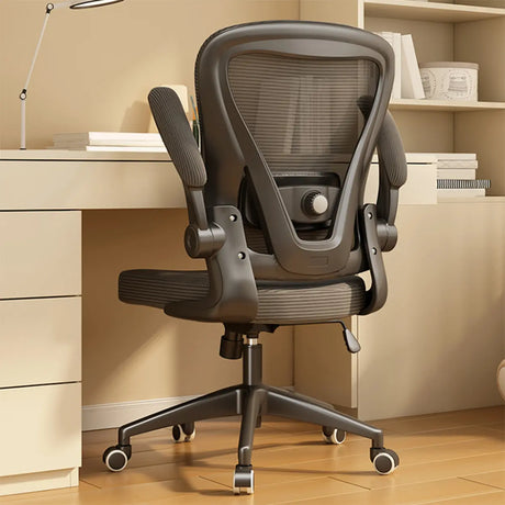 Tilt White Adjustable Ergonomic Mesh Nylon Office Chair Image - 2