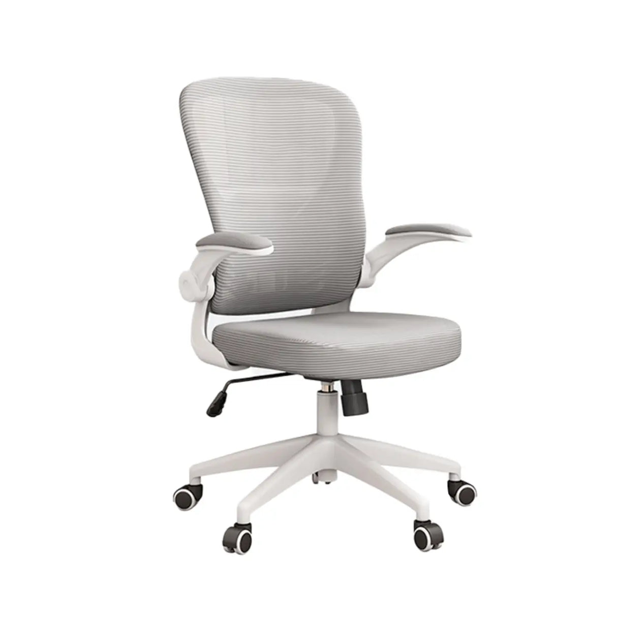 Tilt White Adjustable Ergonomic Mesh Nylon Office Chair Image - 9