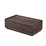 Tip Resistant Brown Wood Kids Nightstand with Drawers Image - 3