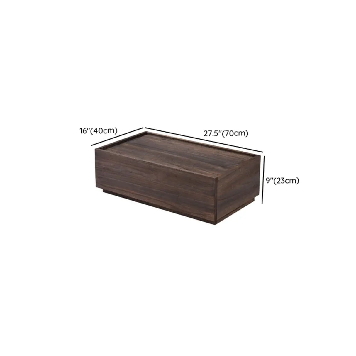 Tip Resistant Brown Wood Kids Nightstand with Drawers Image - 12
