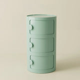 Tip Resistant Kids Nightstand with Three Cabinets Image - 13