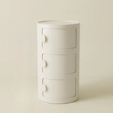 Tip Resistant Kids Nightstand with Three Cabinets Image - 24