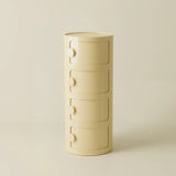Tip Resistant Kids Nightstand with Three Cabinets Image - 4