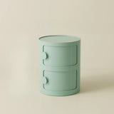 Tip Resistant Kids Nightstand with Three Cabinets Image - 5