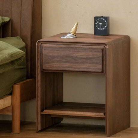 Tip Resistant Open Back and Storage Kids Nightstand Image - 1