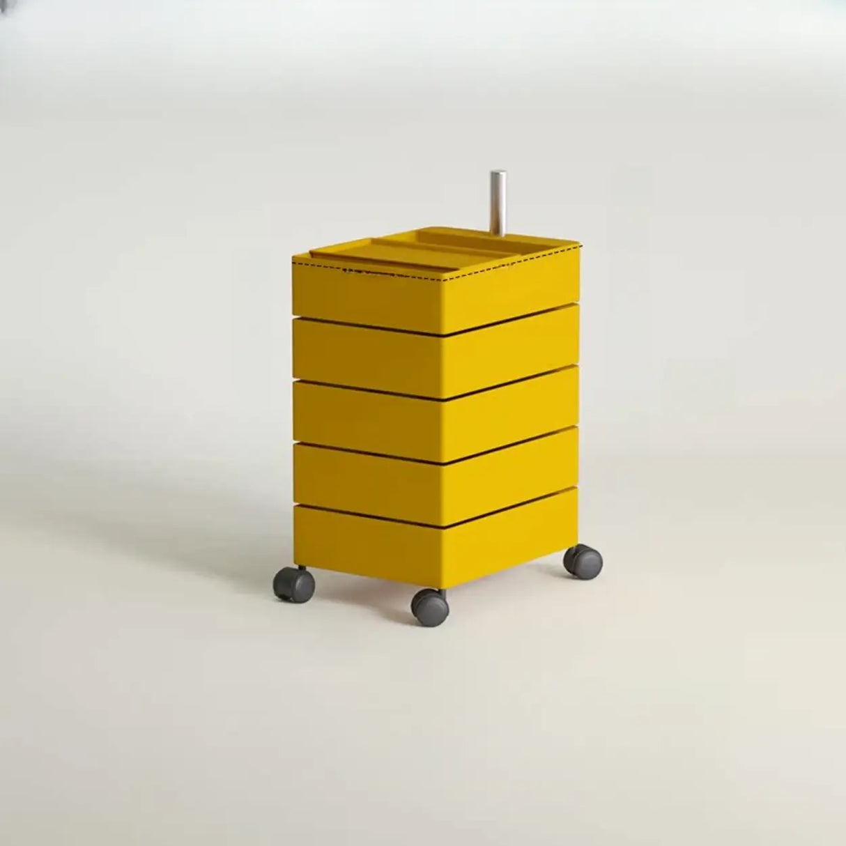 Tip Resistant Rotatable Multi-Shelves Kids Nightstand Image - 10