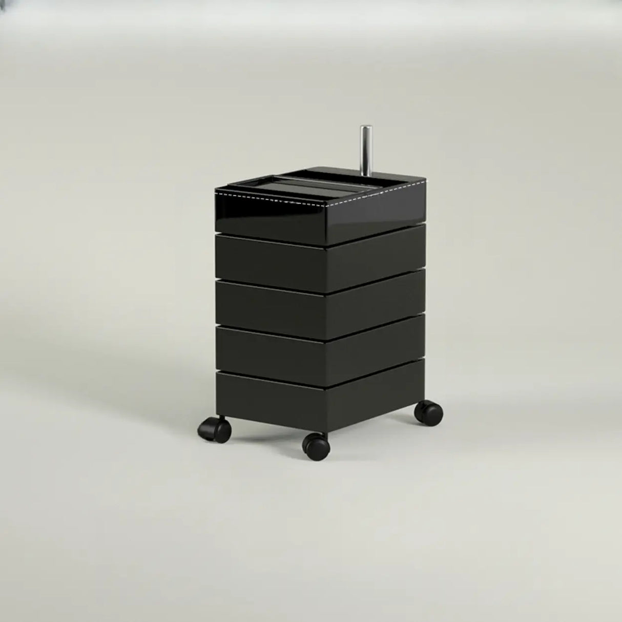 Tip Resistant Rotatable Multi-Shelves Kids Nightstand Image - 2