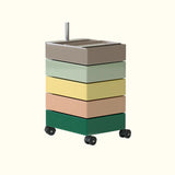 Tip Resistant Rotatable Multi-Shelves Kids Nightstand Image - 9