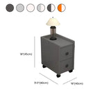 Tip Resistant Wood Kids Nightstand with Two Drawers Image - 15