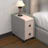 Tip Resistant Wood Kids Nightstand with Two Drawers Image - 9