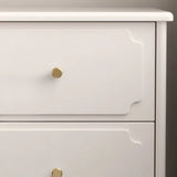 Tip Resistant Wood Two Drawers Nightstand for Kids Image - 10