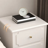 Tip Resistant Wood Two Drawers Nightstand for Kids Image - 11