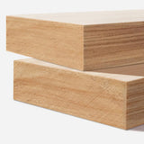 Traditional Closed Solid Wood Vertical Oak Bookcase Image - 12