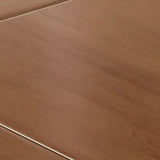 Traditional Round Foldable Wood Dining Table Drop Leaf Image - 12
