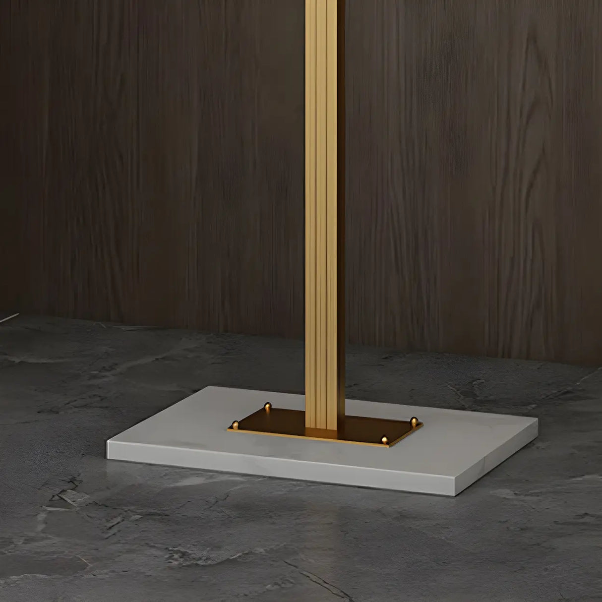 Tree Gold Tall Entryway Freestanding Coat Rack with Hooks Image - 14