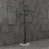 Tree Gold Tall Entryway Freestanding Coat Rack with Hooks Image - 20